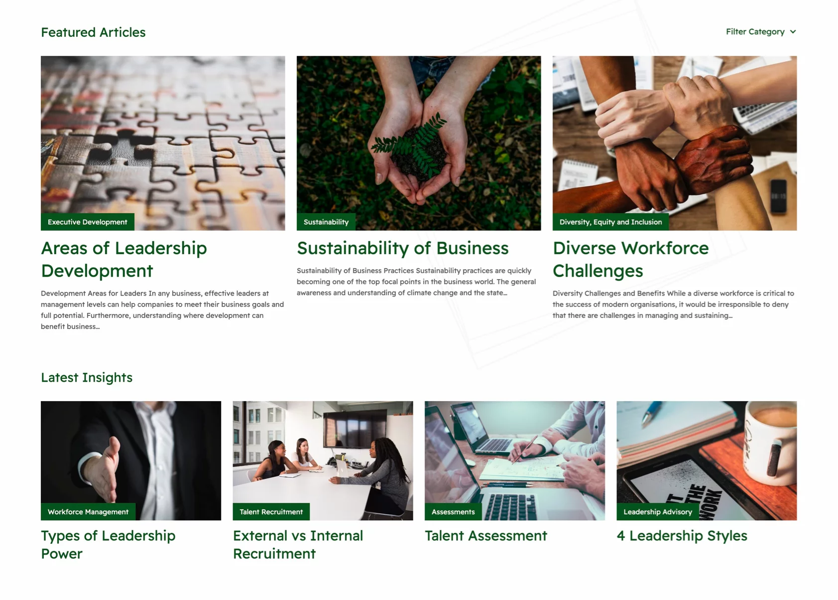 Keller Executive Search 20 Blog Design
